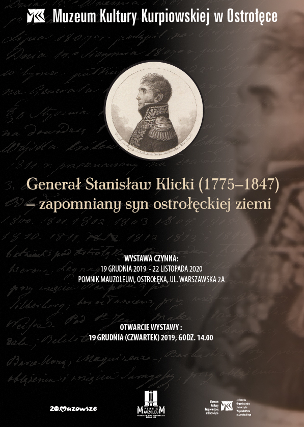 Wystawa planszowa „Generał Stanisław Klicki (1775–1847) – zapomniany syn ostrołęckiej ziemi”