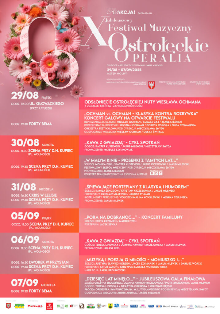 Program Festiwalu Muzycznego „Ostrołęckie Operalia”