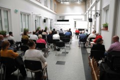 Uczestnicy podczas konferencji