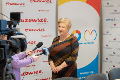 Członek Zarządu Województwa Mazowieckiego udziela wywiadu