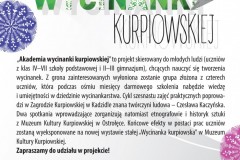 Ulotka „Akademia wycinanki kurpiowskiej”