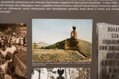 Fragment planszy będącej elementem wystawy
