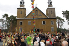 Niedziela Palmowa w Łysych, 2008 r., fot. Archiwum MKK.