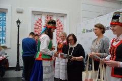 Wręczenie nagród w muzeum.