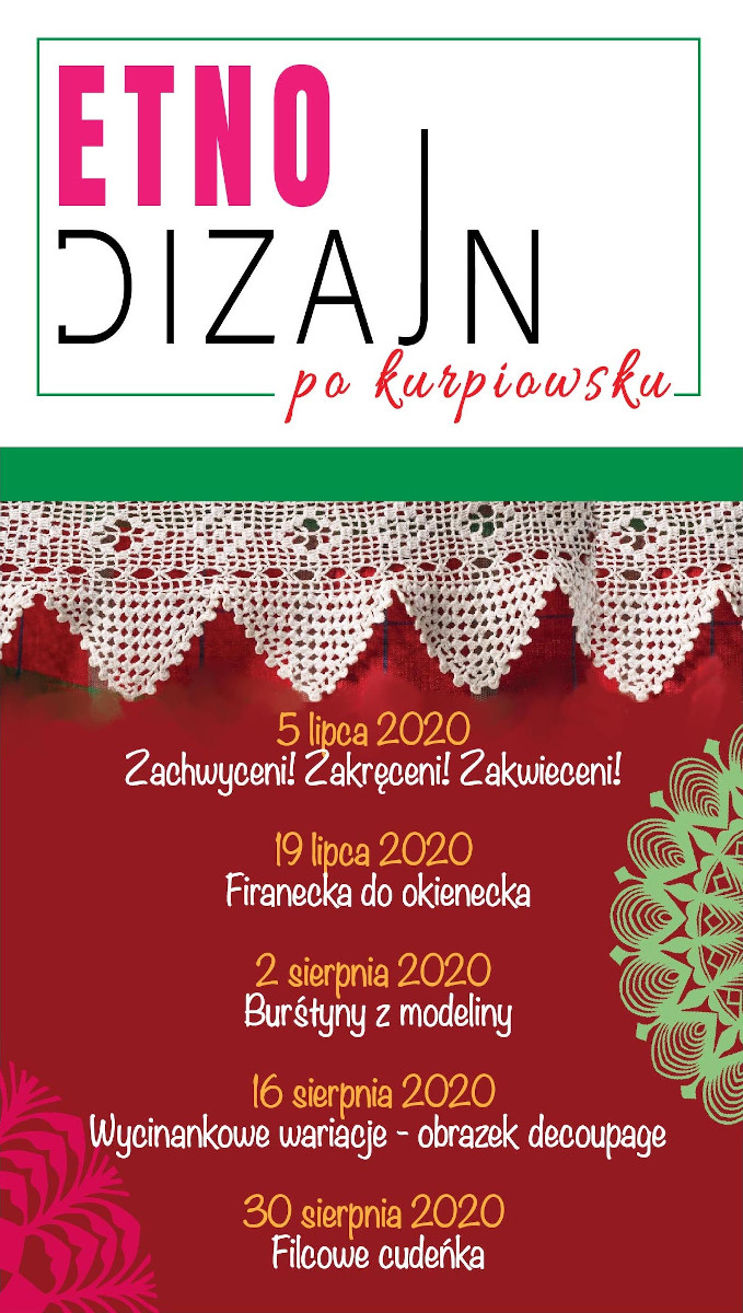 „Firanecka do okienecka”. Spotkanie z cyklu „Etnodizajn po kurpiowsku” już w najbliższą niedzielę