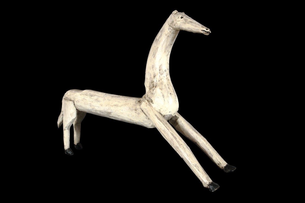 Rzeźba pt. „Biały koń”