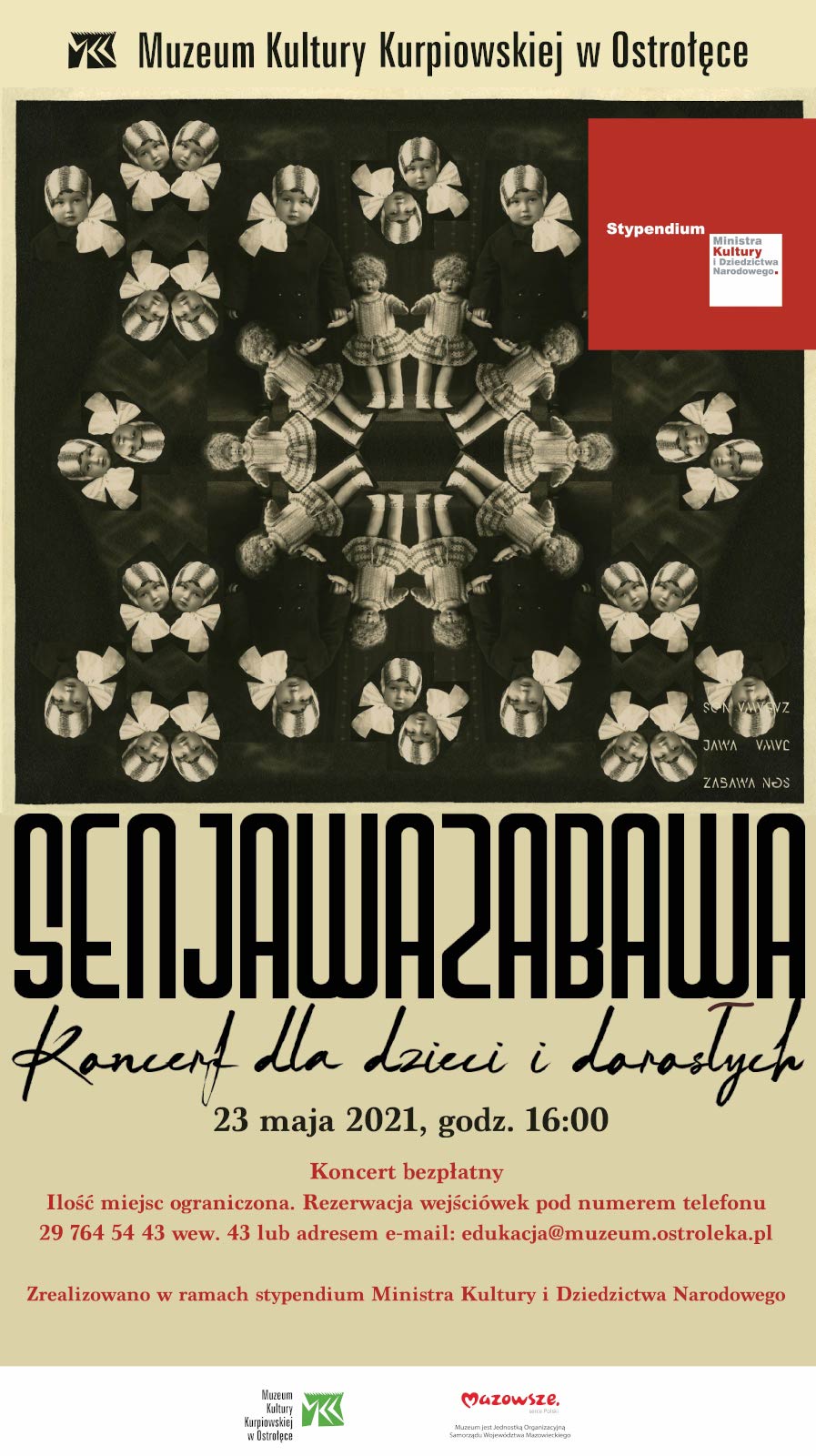 „Senjawazabawa”. Koncert dla dzieci i dorosłych