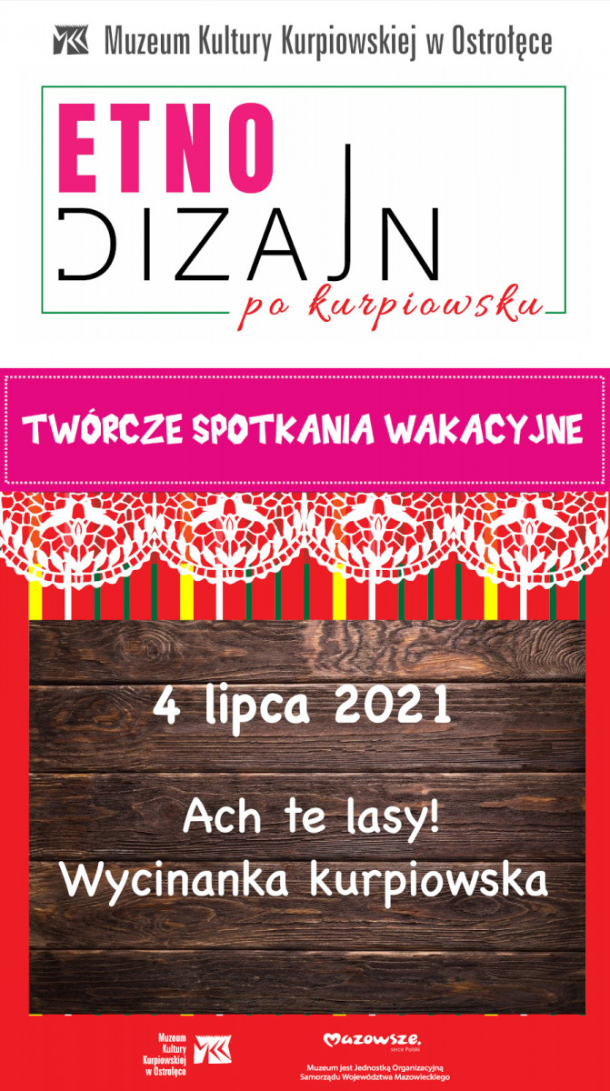 „Etnodizajn po kurpiowsku” już za kilka dni!