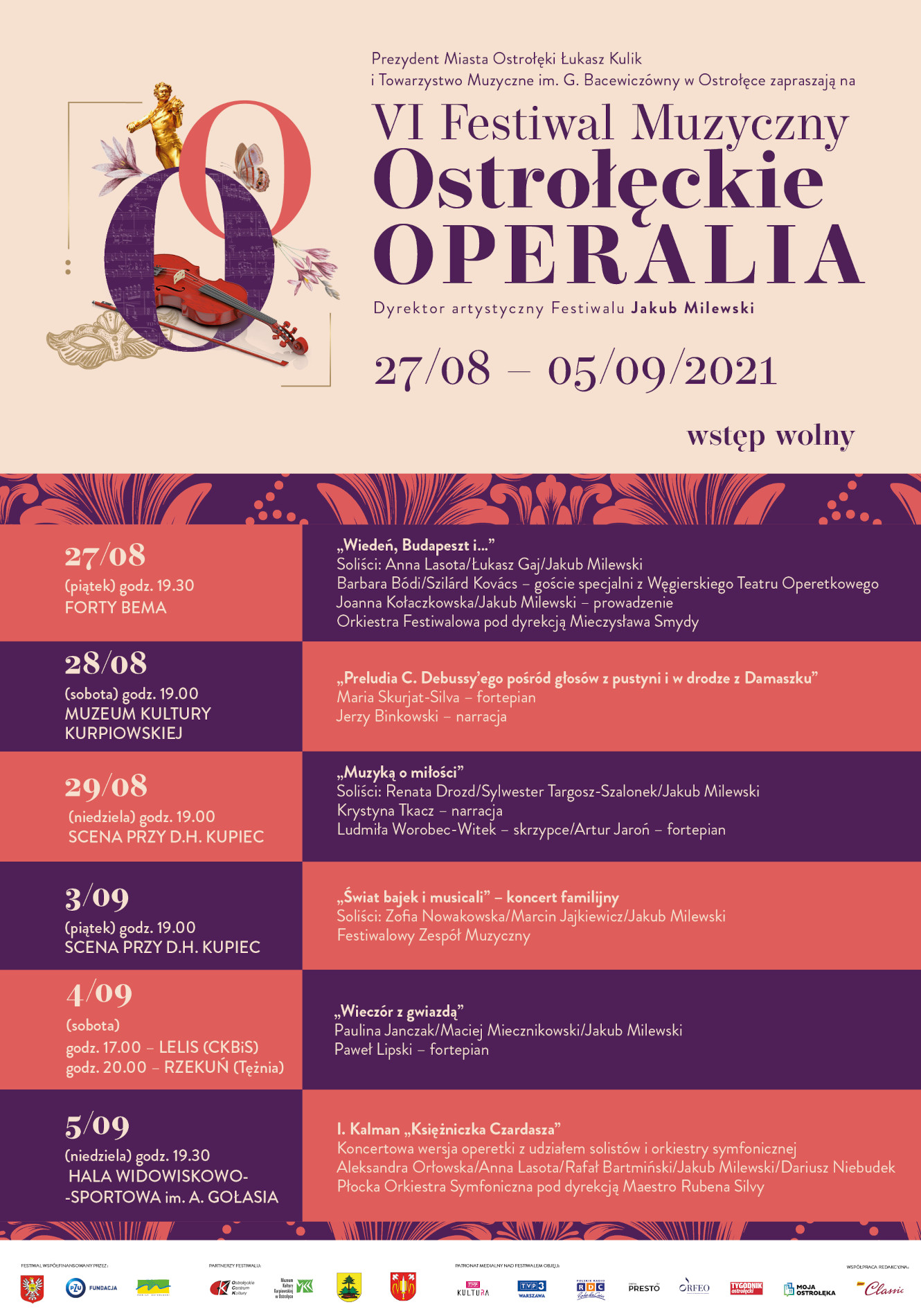 VI Festiwal Muzyczny „Ostrołęckie OPERALIA”