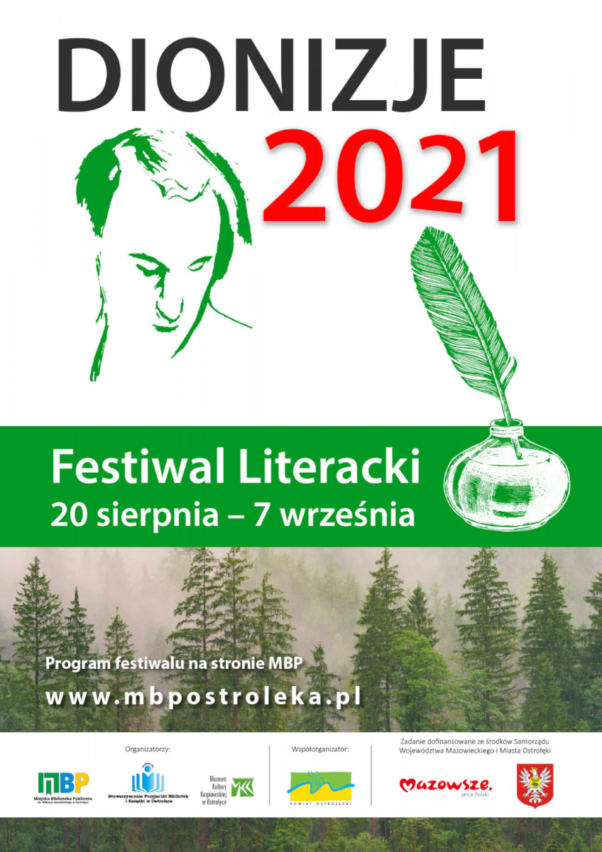 Festiwal Literacki Dionizje 2021