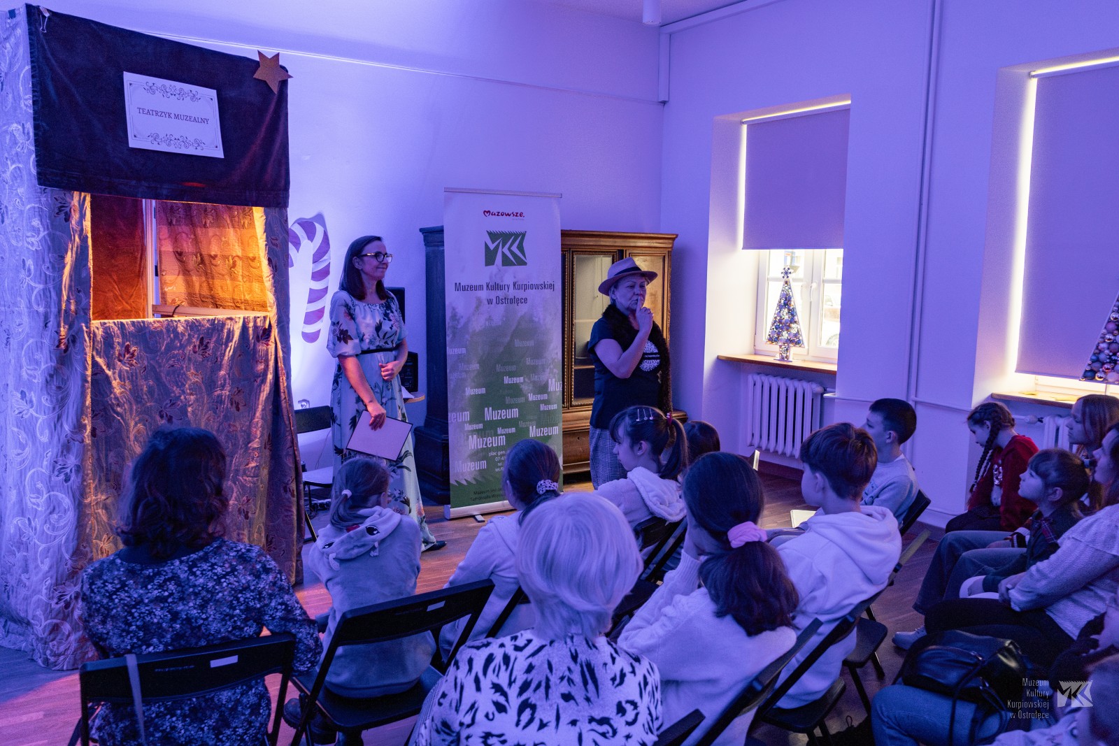 Świąteczne pudełeczka i niezwykłe historie i tajemniczy goście na niedzielnym spotkaniu w Muzeum