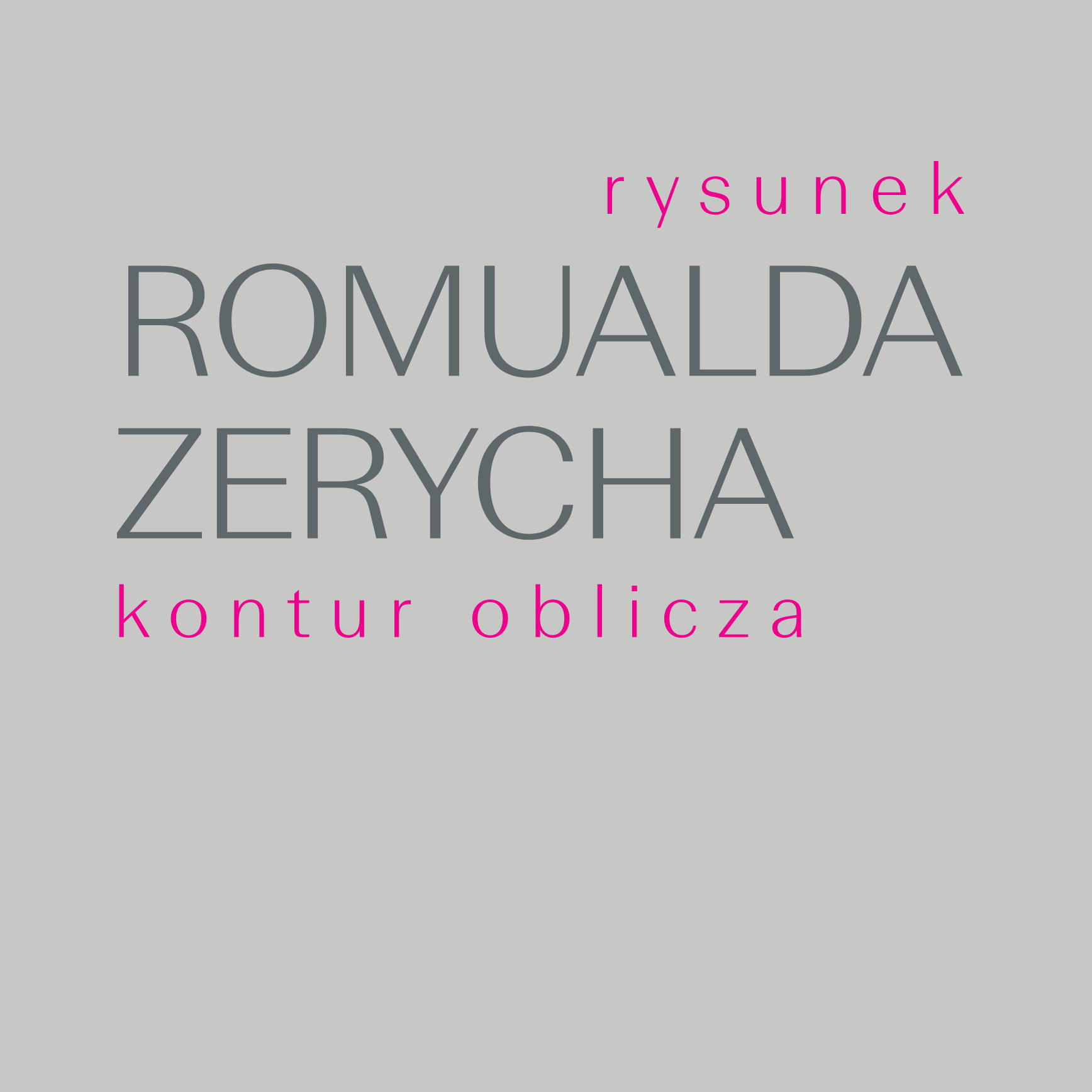 Wernisaż wystawy Rysunek Romualda Zerycha. Kontur oblicza