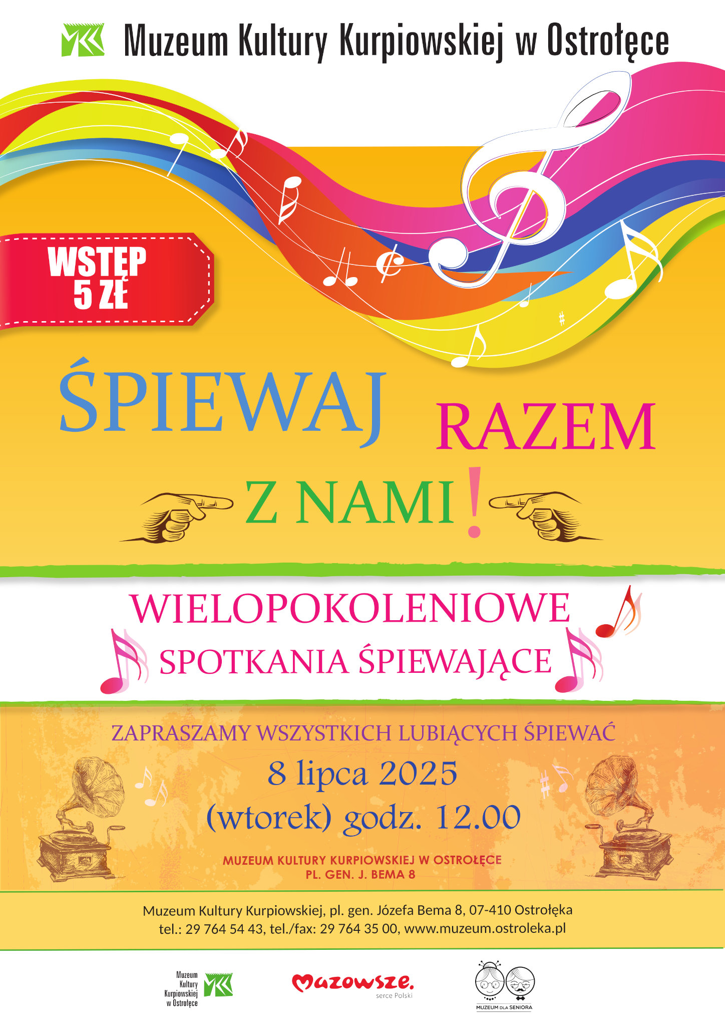 Śpiewaj razem z nami w lipcu