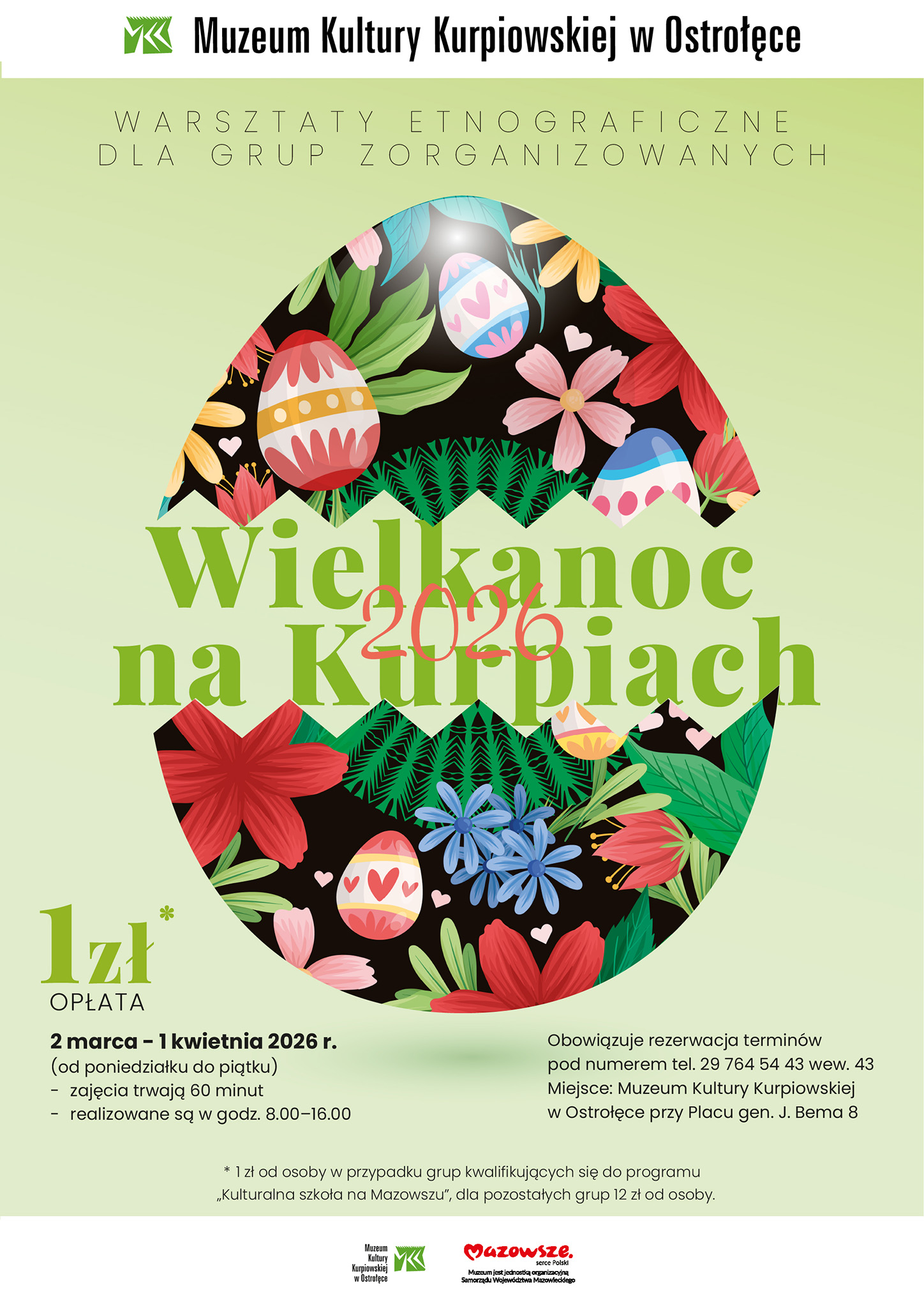 Warsztaty etnograficzne „Wielkanoc na&nbsp;Kurpiach”
