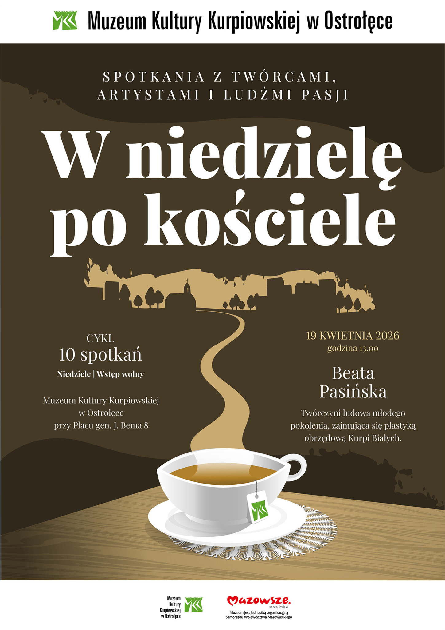 „W niedzielę po&nbsp;kościele” – spotkanie z&nbsp;Beata Pasińską