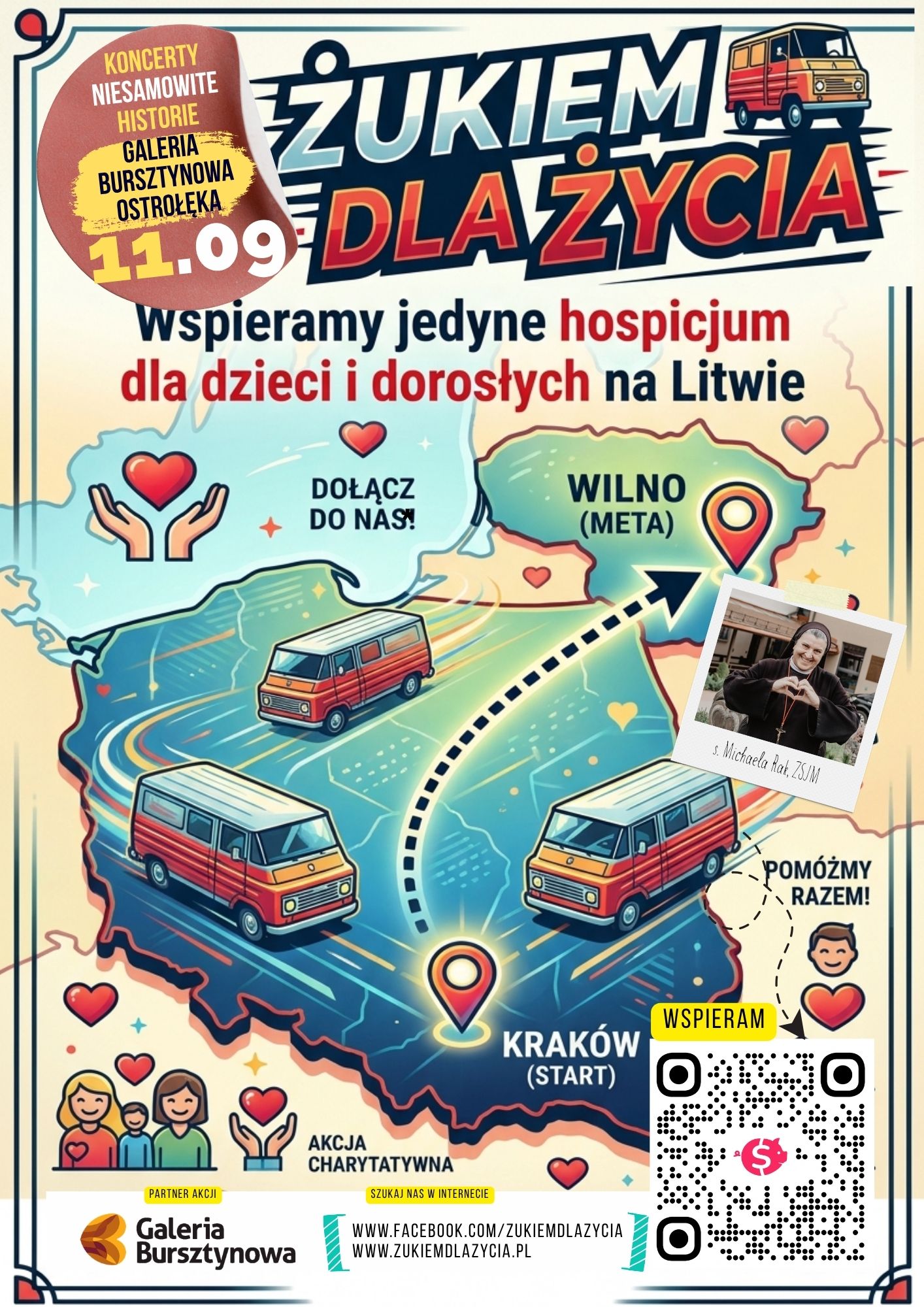 Zachęcamy do&nbsp;udziału w&nbsp;akcji charytatywnej