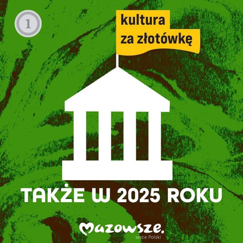 Banner programu „Kulturalna szkoła na Mazowszu”