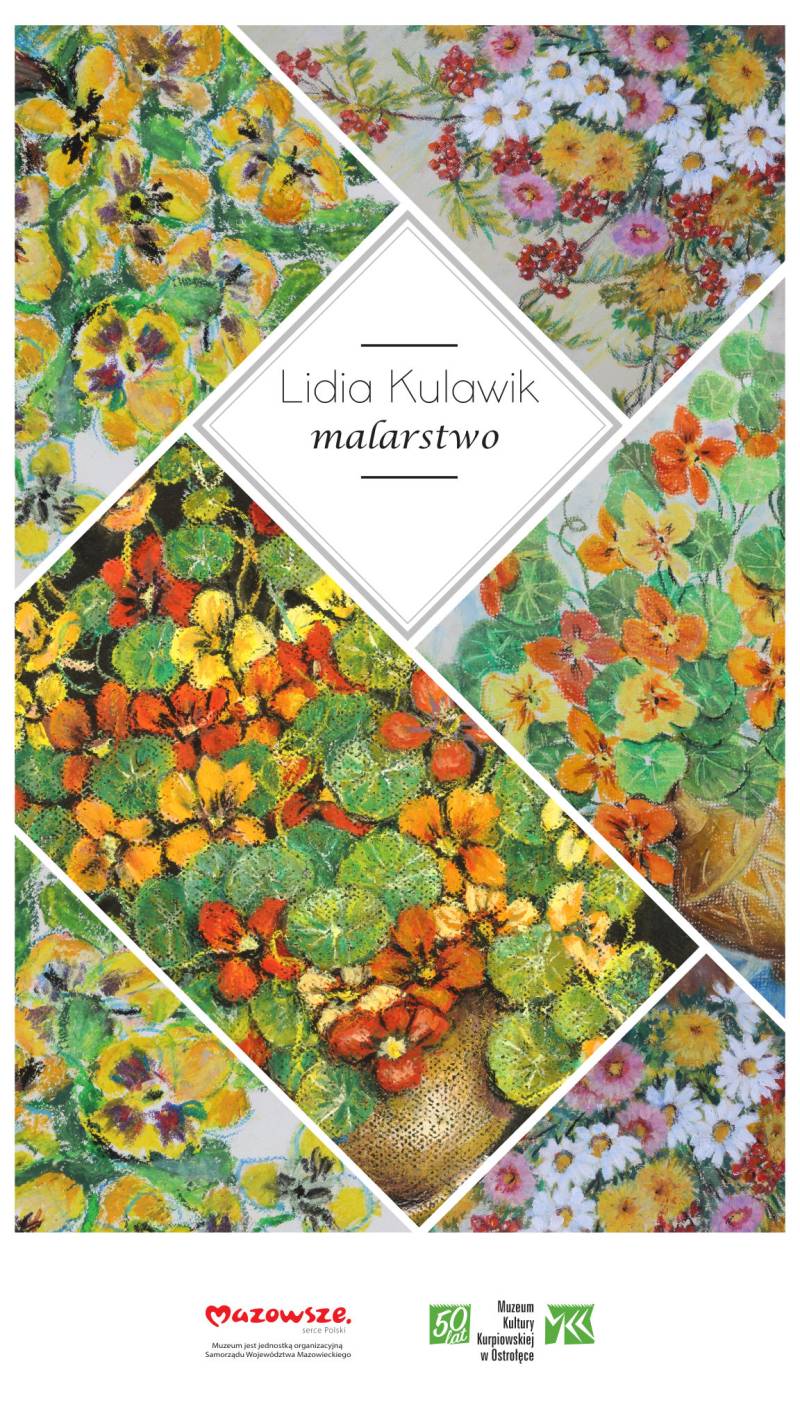 Plakat wystawy „Lidia Kulawik. Malarstwo”